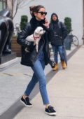 Ana de Armas looks lovely as she steps out for a stroll with a friend in New York City