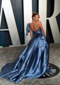 Candice Swanepoel attends the 2020 Vanity Fair Oscar Party at Wallis ...