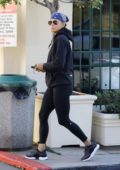Halle Berry looks fit in leggings and hoodie as she steps out for some shopping on Valentine's Day in Los Angeles