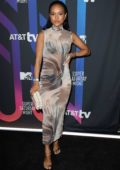 Karrueche Tran attends the AT&T TV Super Saturday Night in Miami, Florida