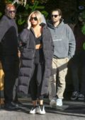 Khloe Kardashian and Scott Disick step out for coffee while filming KUWTK in Woodland Hills, California