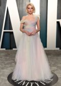 Lucy Boynton attends the 2020 Vanity Fair Oscar Party at Wallis Annenberg Center for the Performing Arts in Los Angeles