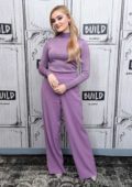 Meg Donnelly promotes 'Zombies 2' at Build Series in New York City