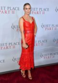Emily Blunt attends the Premiere of 'A Quiet Place Part II' in New York City
