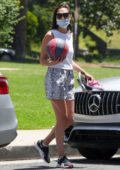 Gal Gadot enjoys a day out with her family at Coldwater Canyon Park in Beverly Hills, California
