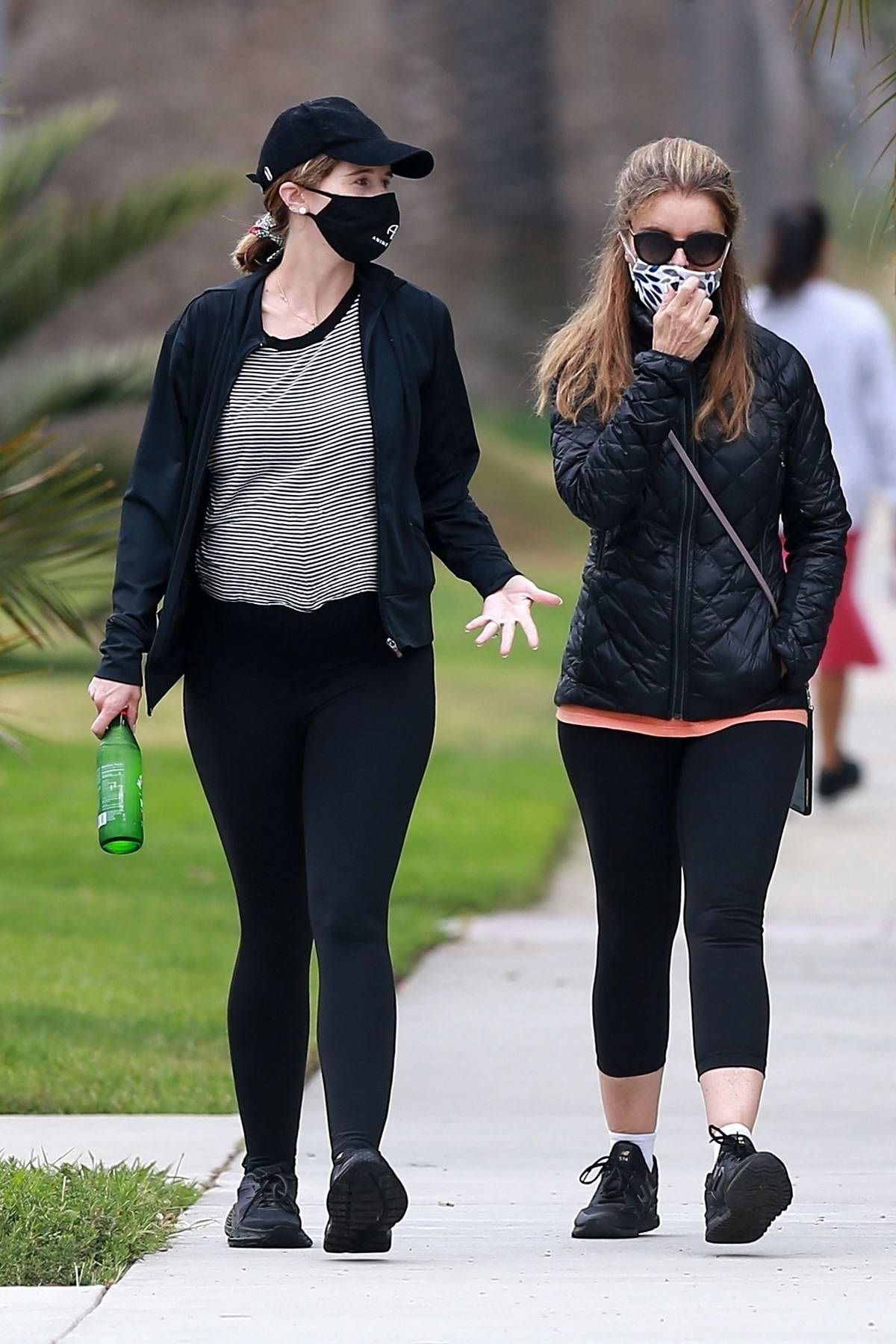Katherine Schwarzenegger steps out in jeans for a coffee run with sister  Christina in Los Angeles