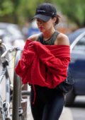Lucy Hale Ups the Walking Game In Ankle Weights, Leggings + boot Nikes –  Rvce News, in addition to select boot Nike Sportswear retailers