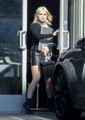 Ariel Winter looks stylish as she leaves a studio in Los Angeles