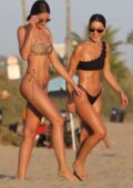 Camila Coelho Stuns in a Black Bikini at the Beach With Friends, camila  coelho