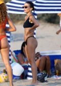 Camila Coelho Stuns in a Black Bikini at the Beach With Friends: Photo  4475562, Camila Coelho Photos