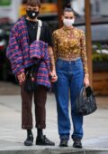 See Dua Lipa's Colourful Tights During Date With Anwar Hadid