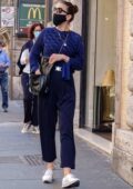 Hayley Atwell steps out for some shopping in downtown Rome, Italy