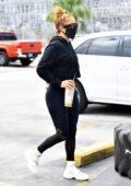 Jennifer Lopez looks fab in all-black hoodie and leggings as she hits the  gym in