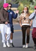 Olivia Wilde and Harry Styles appear inseparable as they step out with friends in Santa Barbara, California