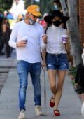 Selma Blair steps out for coffee with boyfriend Ron Carlson in West Hollywood, California