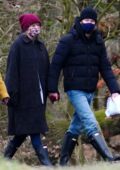 Taylor Swift and boyfriend Joe Alwyn step out holding hands as they enjoy a walk in London, UK