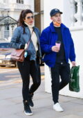 Priyanka Chopra and Nick Jonas step out for a walk with a friend in Notting Hill, London, UK