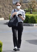 Rooney Mara makes a trip to the grocery store to grab a few essentials in Studio City, California