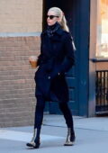 Anya Taylor-Joy looks sharp in all-black as she steps out for coffee in SoHo, New York