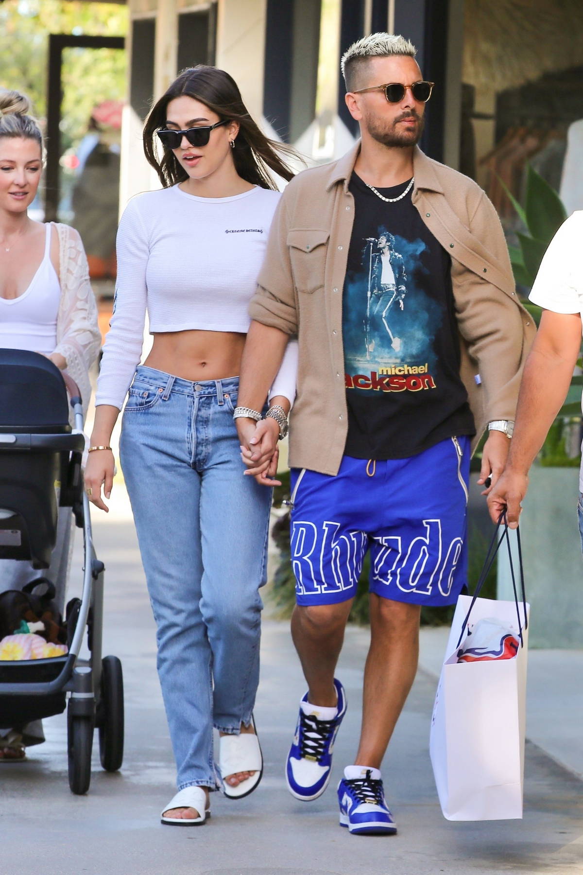 Amelia Hamlin And Scott Disick Step Out Holding Hands As They Enjoy A Day Out Shopping In Malibu