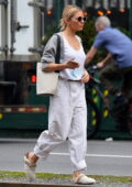 Sienna Miller keeps it casual while out running a few errands in New York City