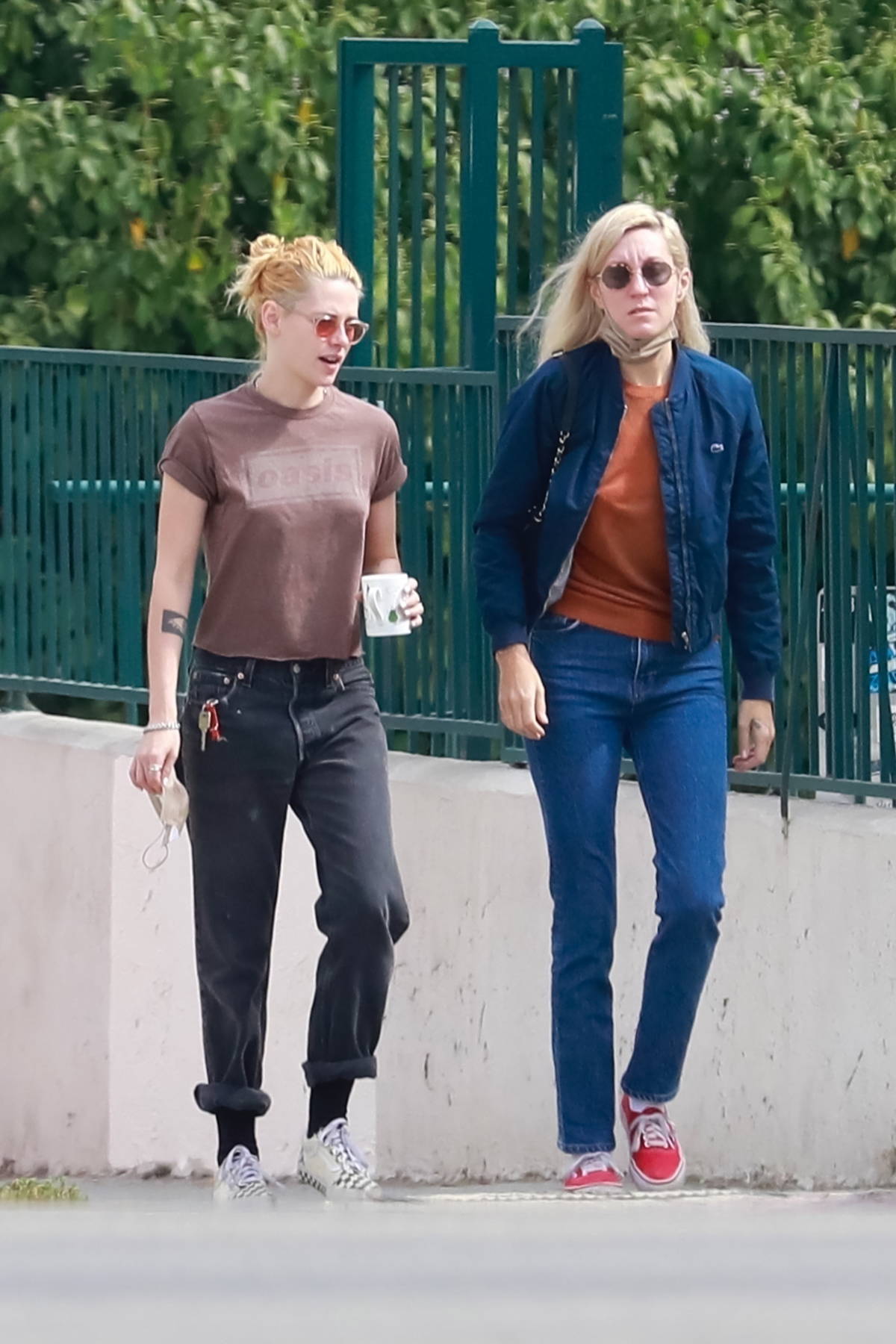Kristen Stewart and girlfriend Dylan Meyer stop by MOTA in Los Angeles