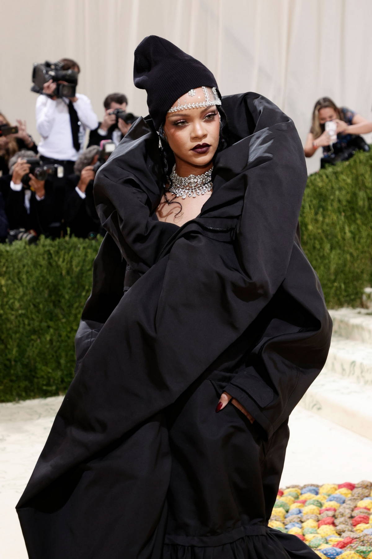 rihanna attends the met gala celebrating in america- a lexicon of ...