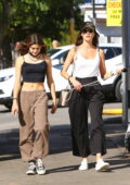 Alessandra Ambrosio and her daughter Anja step out for some shopping in Hollywood, California