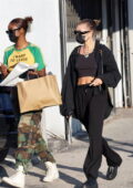 Hailey Bieber was carrying Cassandra - Senayan City Mall