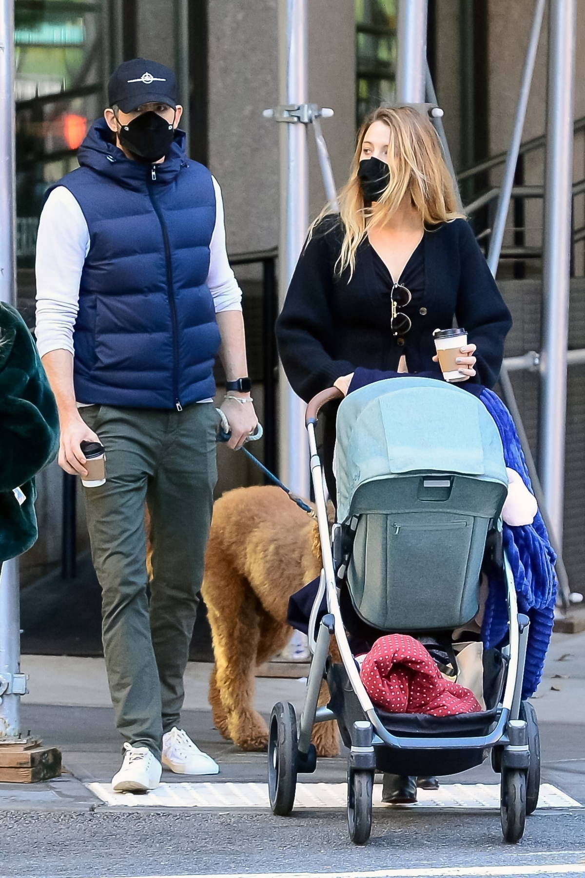 Blake Lively And Ryan Reynolds Step Out For A Stroll Through Tribeca In New York City 