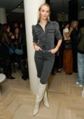 Candice Swanepoel attends the CDL1961 Holiday Party in New York City