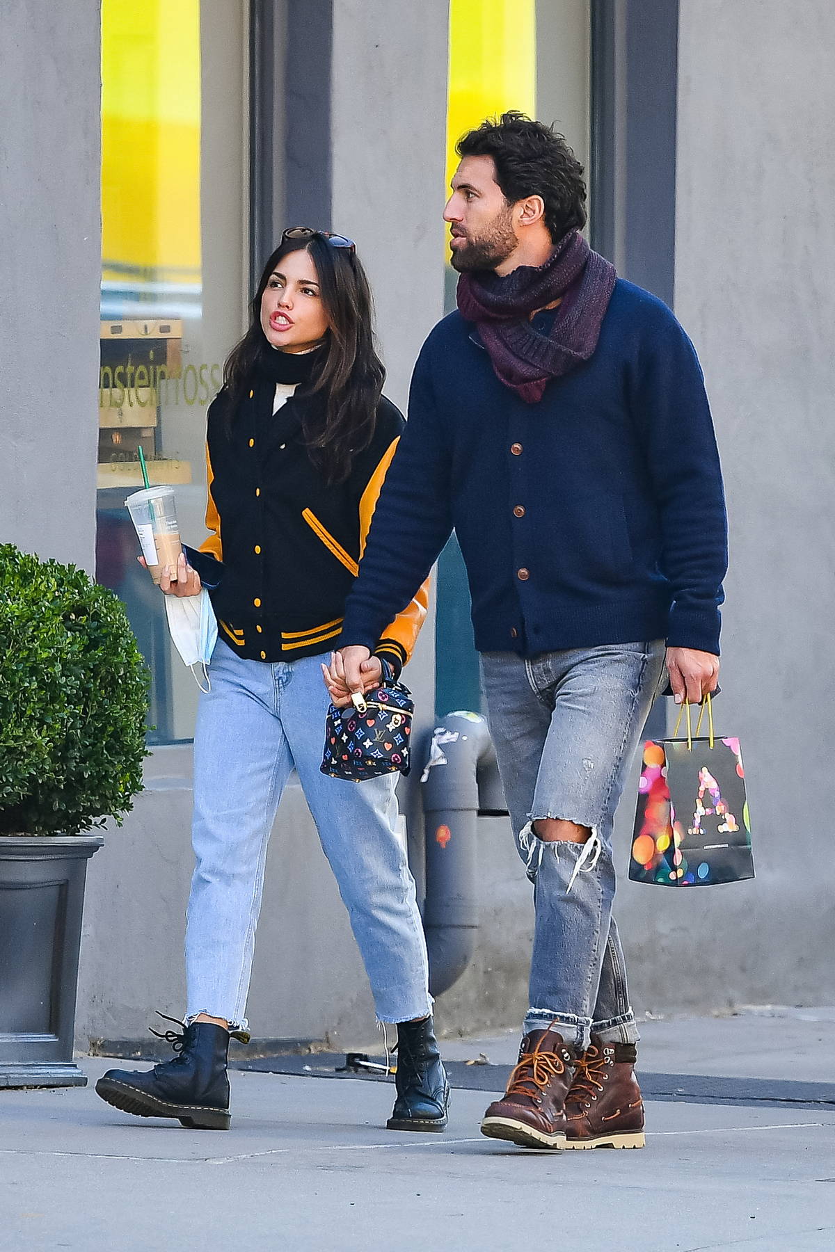 Eiza González and Paul Rabil go on stroll through NYC