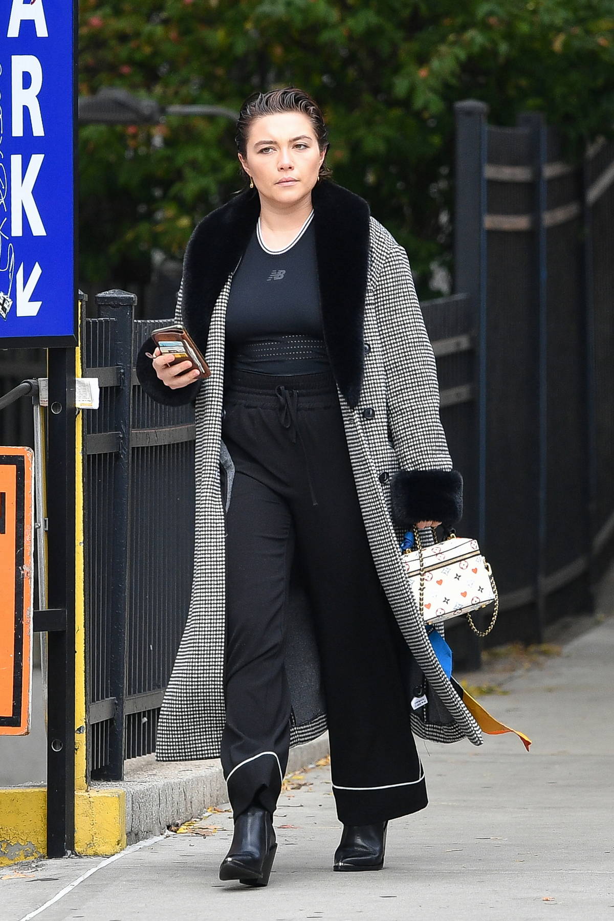 florence pugh shows off her new short hairdo while out on a stroll ...