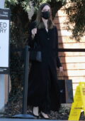 Angelina Jolie steps out to pick up some last-minute Christmas gift in West Hollywood, California