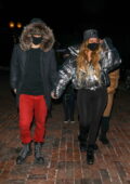 Mariah Carey Laces Into Combat Boots & Prada Miniskirt With Boyfriend Bryan  Tanaka in Aspen