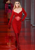 Gigi Hadid walks the runway for Versace Fall-Winter 2022 Show