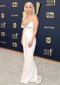 Lady Gaga attends the 28th Screen Actors Guild Awards at Barker Hangar in Santa Monica, California