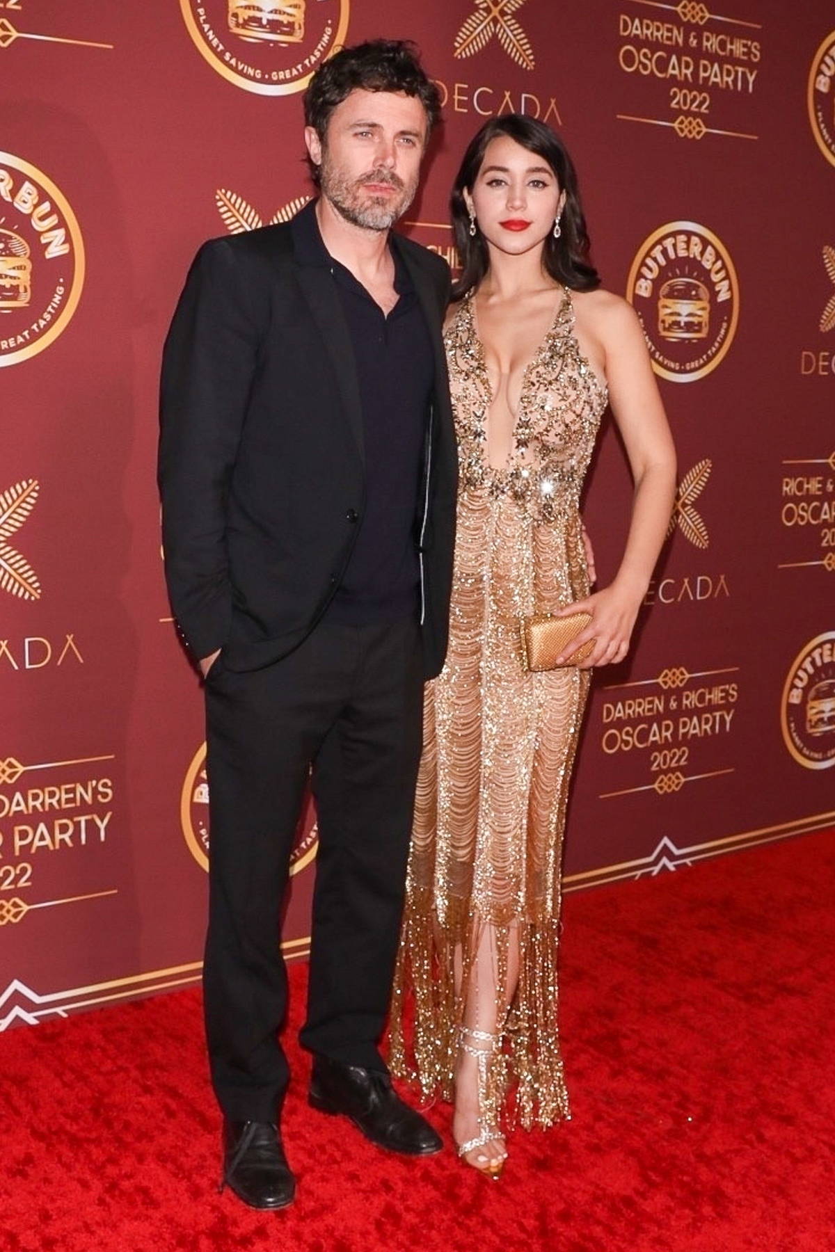 Casey Affleck and Girlfriend Caylee Cowan Attend Los Angeles Gala