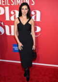 Morena Baccarin attends the opening night 'Plaza Suite' on Broadway at The Hudson Theater in New York City