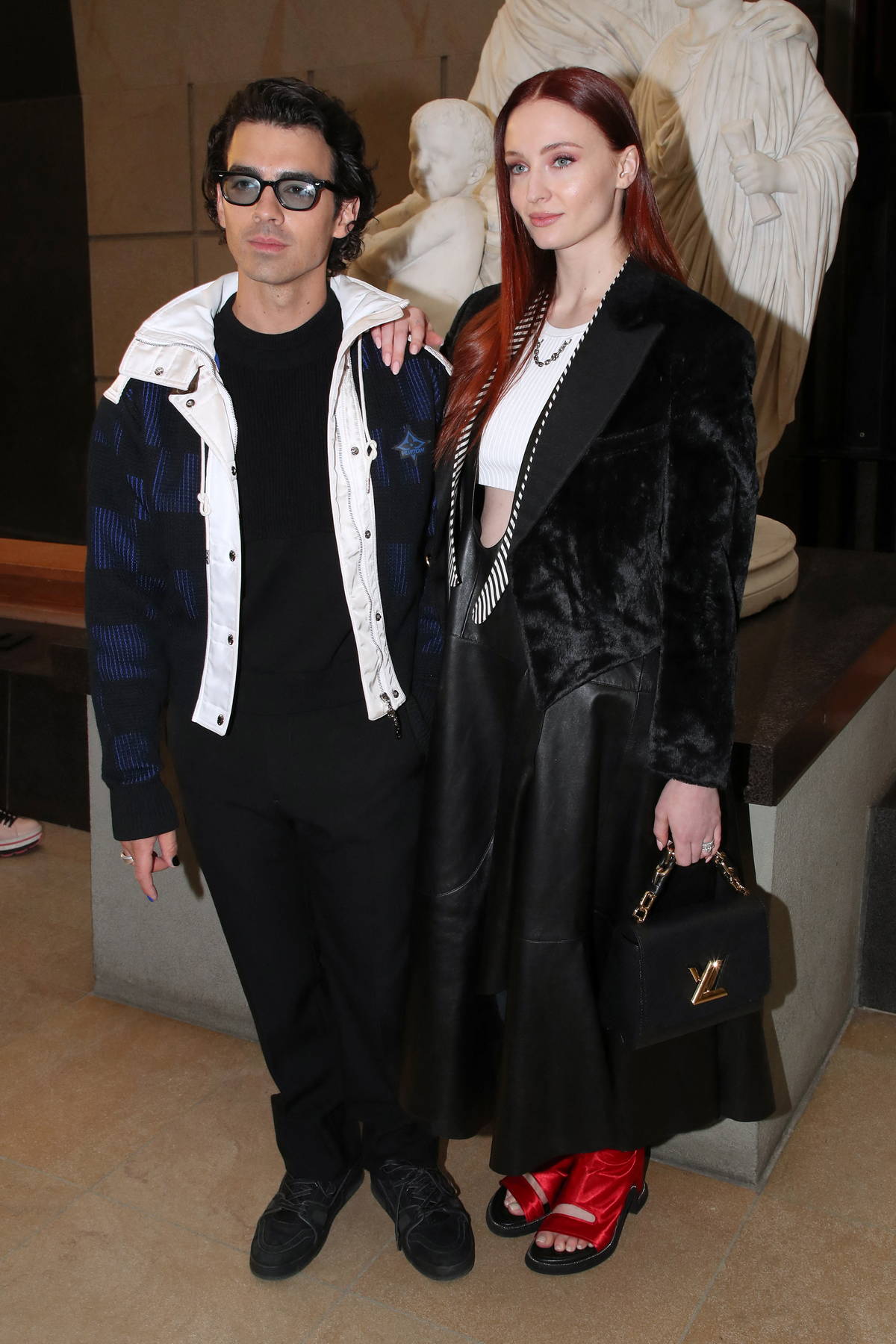Sophie Turner Wore Louis Vuitton To The 2023 New Zealand v South Africa  Rugby World Cup Final