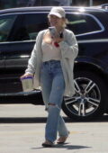 Hilary Duff goes shopping with her kids at Target in Studio City, California