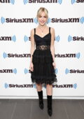 Kiernan Shipka visits the SiriusXM Studios in New York City