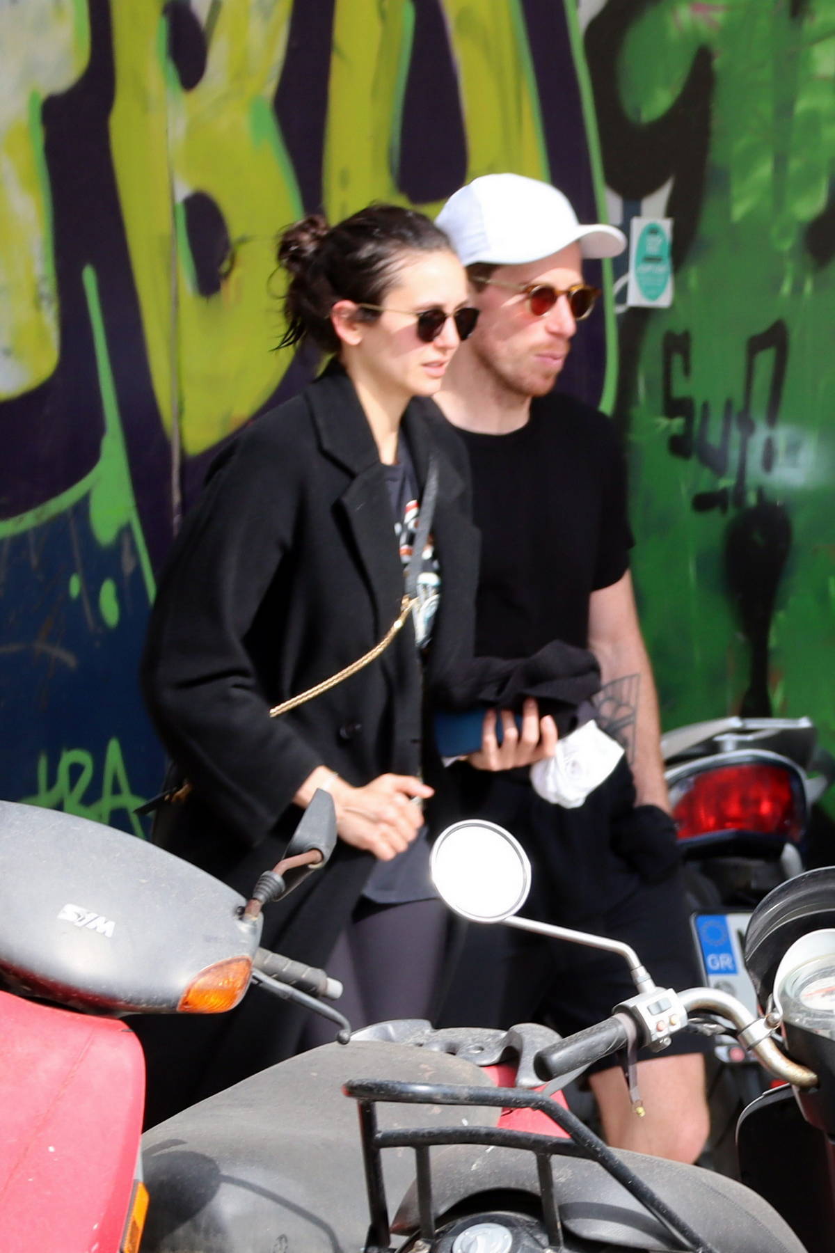 Shaun White & Nina Dobrev Hold Hands During a Romantic Stroll in