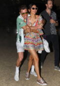 Nina Dobrev and Shaun White pack on the PDA while out on Day 3 of Weekend 2 of 2022 Coachella in Indio, California