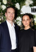 Cannes, France. 20th May, 2022. Cannes, France. 20th May, 2022. Alicia  Vikander, Michael Fassbender attends “Diner Louis Vuitton for Vanity Fair  CANNES” held at “Fred l'ecailler Restaurant” during the 75th annual Cannes