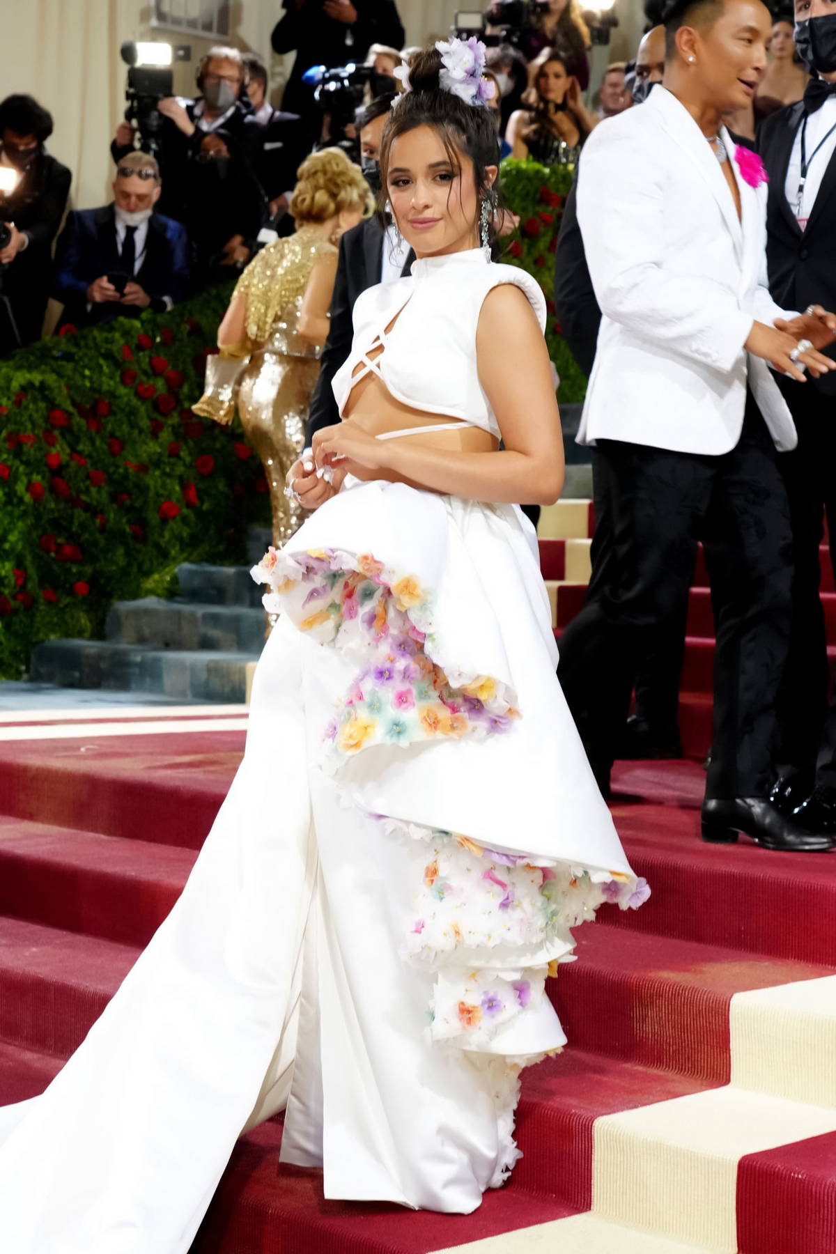 Camila Cabello attends The 2022 Met Gala Celebrating 'In America An