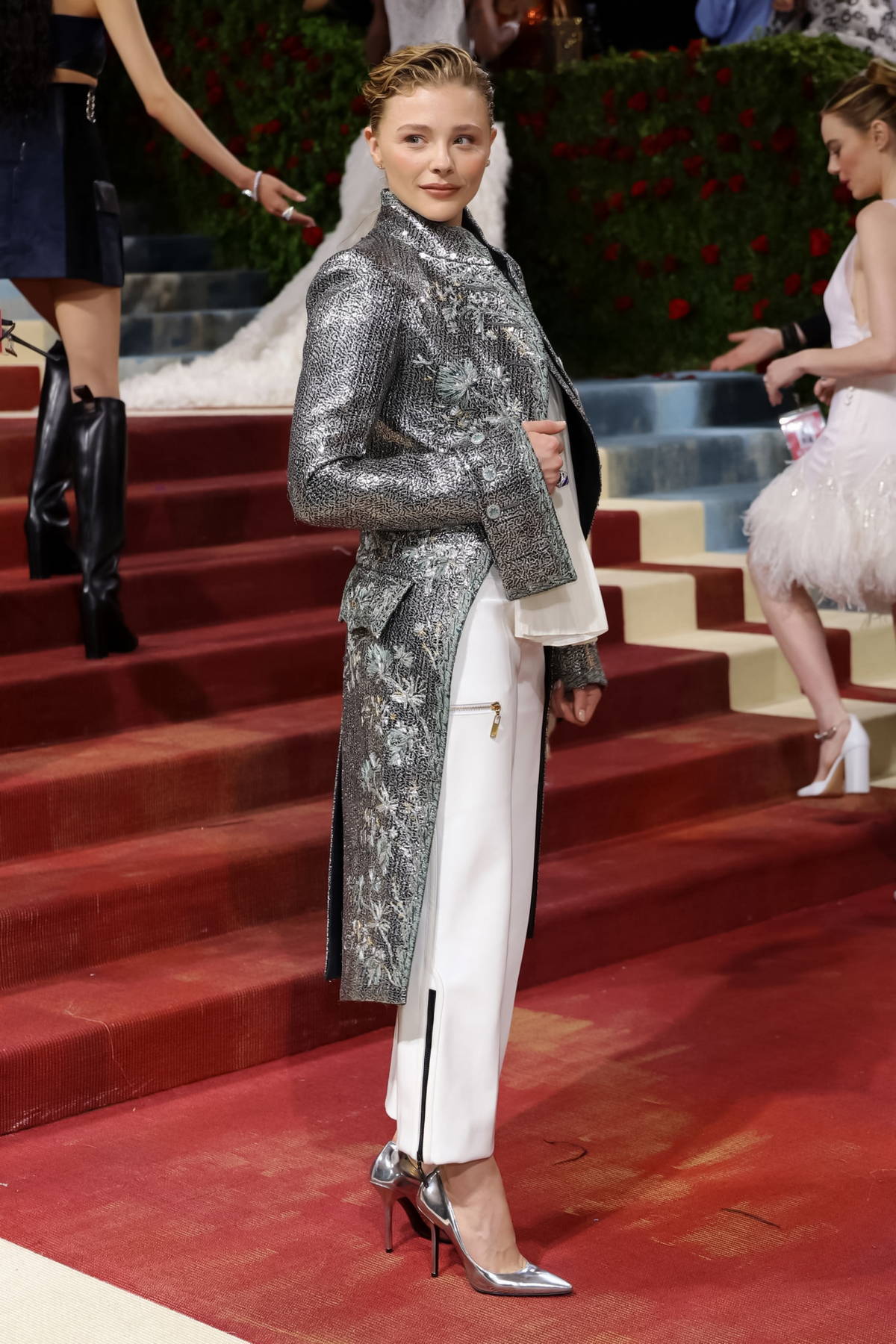 Chloe Grace Moretz In Coach - 2015 Met Gala - Red Carpet Fashion Awards