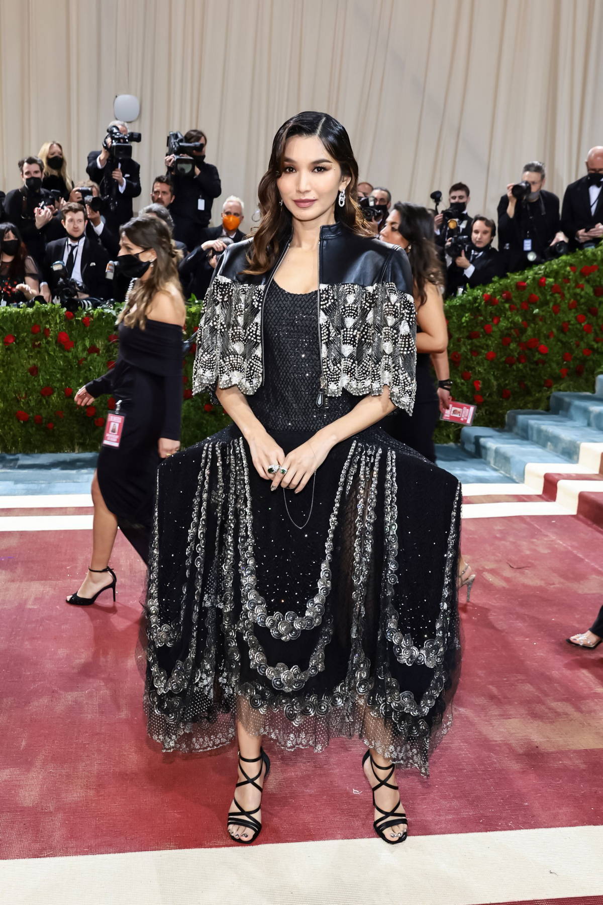 Gemma Chan attends The 2022 Met Gala Celebrating 'In America: An Anthology  of Fashion' at The