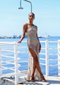 Jasmine Tookes wears Hermes bag and elegant outfit to 75th Cannes Film  Festival 2022