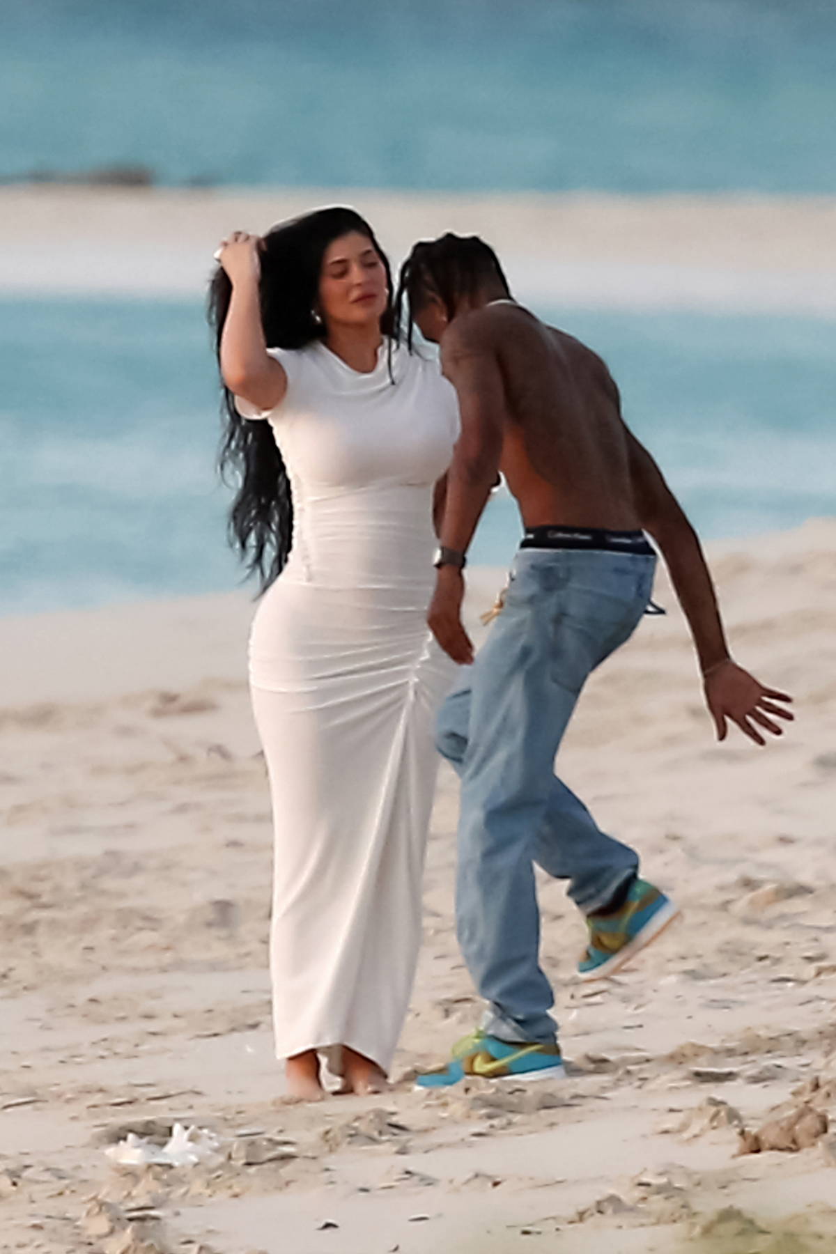 Kylie Jenner Flaunts Her Figure in a Curve-Hugging $50 Dress for